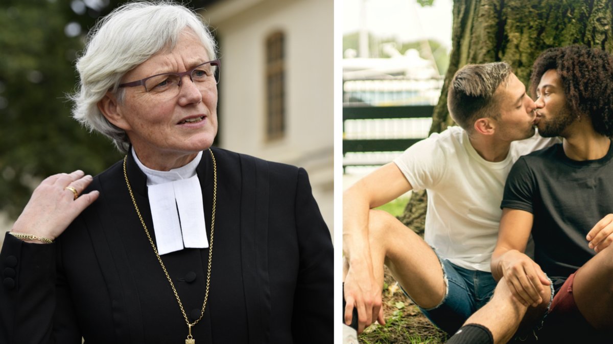 Ärkebiskopen Antje Jackelén anser inte nya präster ska behöva viga homopar. 